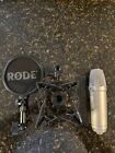 Rode Nt1-a Condenser Microphone  With Accessories  Great Condition  Tested 