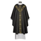 Black Chasubles  Avignon Collection Chasuble And Stole  Chasuble Vestment