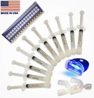 Teeth Whitening Kit  10  Gel  2  Trays  1  White Led Light Best Dental 44 