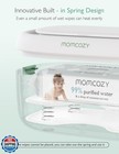 Momcozy Baby Wipe Warmer  Innovative Spring Design  Large Capacity Wipes Disp