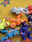 20 Vintage A a Ninja Karate Rubber Mini Figures Kung Fu Figurines Pre-owned Lot
