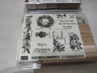 Stampin  Up  Stamp Set  Holiday New Lot Of 2 Flaky Friends   Nature s Christmas