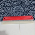 One Pass Water Blade Soft N Dry Silicone T-bar 11  Squeegee Red 2-set