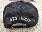 Alpine Hemp Sublime Black gray Mesh Snapback Trucker Hat   420 On The Rocks  New