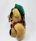 Vintage 1990 Steven Smith Grateful Dead Jointed Rasta Bear Red Collar 12    Plush