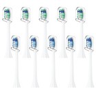 Replacement Toothbrush Heads For Philips Sonicare 10 Pack Sonic Replacement Head