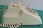 Bell Systems Western Electric Ny Telephone Beige Vintage Rotary Phone Untested
