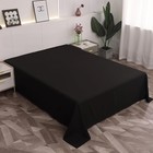 Flat Sheet - Premium 1800 Series Microfiber Bed Flat Sheet  Wrinkle And Fade Res