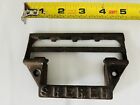 Vintage Antique Sherer Seed Cast Iron Label Holder Drawer Pull Cabinet Handle
