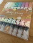 Pentel Milky Brush Pen Set 8colors Pigment Ink Japanese Calligraphy Art Gfh-p8st