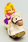 Fisher Price Little People Klip Klop Horse Disney Princess Rapunzel Aurora Lot