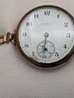 Vintage 1919 Elgin Ladies Pocket Watch 0s Wadsworth 20yr Gold Filled For Repair