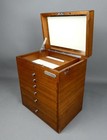 Vintage Dentists Dental Cabinet Collectors Six Drawers Industrial  C1920   25054