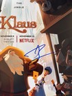 Jason Schwartzman Signed Klaus 12x18 Movie Poster Photo Santa Rushmore Bas