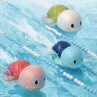 Baby Bath Toys  Wind Up Swimming Turtle Toys For Toddlers  Floating Water Bathtu