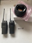 2 Motorola Cp150 Uhf 16 Ch 438-470 Mhz Radios With Batteries   Chargers