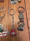 Vintage Travel Souvenir Keychain Lot California Hawaii New York London Europe