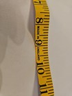 Vintage Dean Dritz 834 Measuring Tape 60  England Orange Large Print