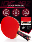 Ping Pong Paddle Professional Racket - Table Tennis Racket With Carrying Case - 