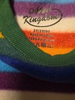 Mud Kingdom 2 Piece  Unisex Long Sleeve  Rainbow Stripe  Set  Size 3t