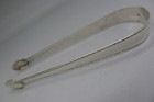 Isaiah Wagster Baltimore Coin Silver Sugar Tongs Rare   Important Maker Old 