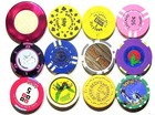 Lot Of 12 Casino Poker Chip Lot Assorted Collectible Las Vegas Cruise Roulette
