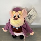 Vintage Disney Store Great Mouse Detective Dr Dawson Bean Bag Plush New W tags