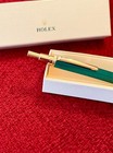Rolex Yellow Gold-plate Prestigious Ballpoint Pen  Refillable  Lux Ad Vip Gift