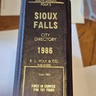 R l  Polk   Co  Sioux Falls South Dakota City Directory 1986