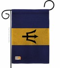 Barbados Burlap Garden Flag Nationality Decorative Gift Yard House Banner