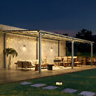 Aecojoy Pergola Gazebo For Patio Wall-mounted Lean To Gazebo W roof On Clearance