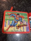 Aladdin Dc Comic Superman The Movie 1978 Metal Lunch Box And Thermos