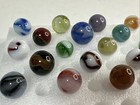 411 Lot Of 25 Jabo Swirl Marbles 