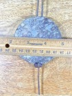 Antique Clock Pendulum Bob  15 1oz   note The Wood Rating Nut   kd769 