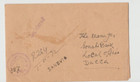 Bangladesh Cover 1972 Pakistan Overprint Stamp Used