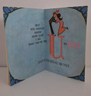Vintage Hallmark Birthday Greeting Card Couple With Bright Colors  Used