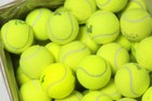 100 Used Tennis Balls   Ships Today Support Recycleballs Non-profit