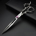 7  7 5  8 9  Professional Hairdressing Scissors Barber Salon Hair Cutting Dragon