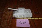 Vintage Marx Battleground Light Gray German  351 Army Tank Dh - Mpc  Timmee