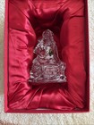 Waterford Crystal Santa Sculpture Santa s Arrival  5 5  Tall