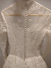 Mid 1950s Woman s Wedding Dress Vintage  With Vintage St Mary s Blanket Box  