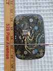 Unusual Japanese Cloisonne Box With A Phoenix On Top And Takaramono On Side