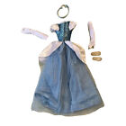 Disney Store Classic Cinderella Doll Outfit Dress Gloves Headband Glass Slippers