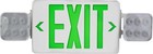 Ciata Led Exit Signs With Emergency Lights For Business  Industrial Safety  Comm