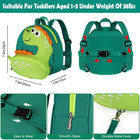 Toddler Harness Backpack Leash  Cute Dinosaur Backpacks With Anti Lost Wrist Lin
