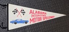 1960 s Vintage Extremely Rare Alabama International Motor Speedway Pennant