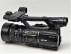 Sony Hvr-z5j  1 Hdv 1080i Mini Dv Professional Camcorder Working W Charger bag