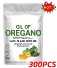 Ingredients Oil Of Oregano 300 Softgels Formulated With Black Seed Oil Strength
