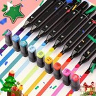 Zef-262 Colors Markers Alcohol Felt Pen Manga Sketching Markers Dual Brush Art