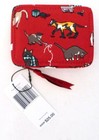 New Nwt Vera Bradley Holiday Kitty Cats Kittens Travel Pill Box Container Case